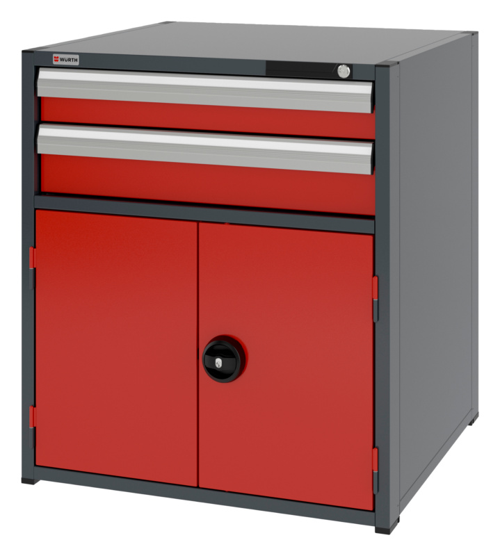 System-Kombischrank 12.8 - 805x770 mm KOMBISHRNK-12.8-H915-FLGTR540-2SL-R3020