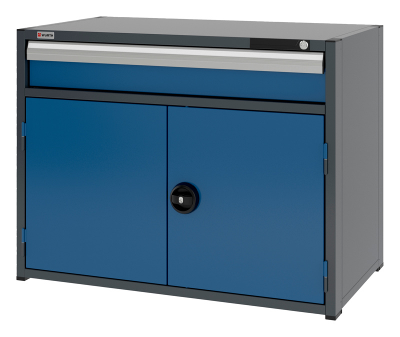 System-Kombischrank 16.6 - 1037x603 mm KOMBISHRNK-16.6-H795-FLGTR540-1SL-R5010