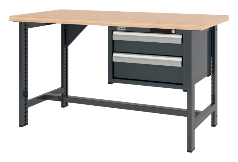 System-Werkbank WRKBANK-2FU-SHRNK-2SL-1500-H835-R7016