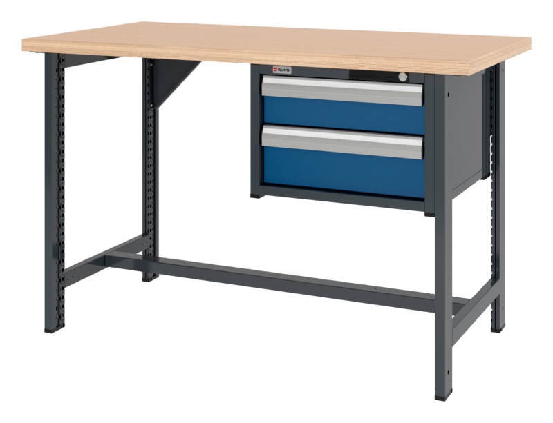 System-Werkbank WRKBANK-2FU-SHRNK-2SL-1500-H955-R5010