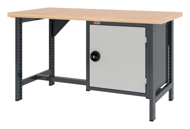 System-Werkbank WRKBANK-2FU-FLGTRSHRNK-1500-H835-R7035