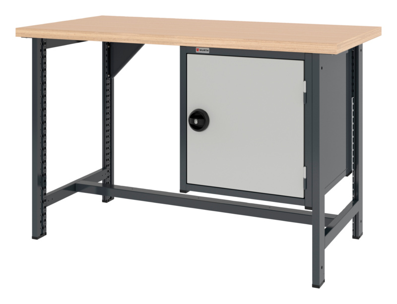 System-Werkbank WRKBANK-2FU-FLGTRSHRNK-1500-H955-R7035
