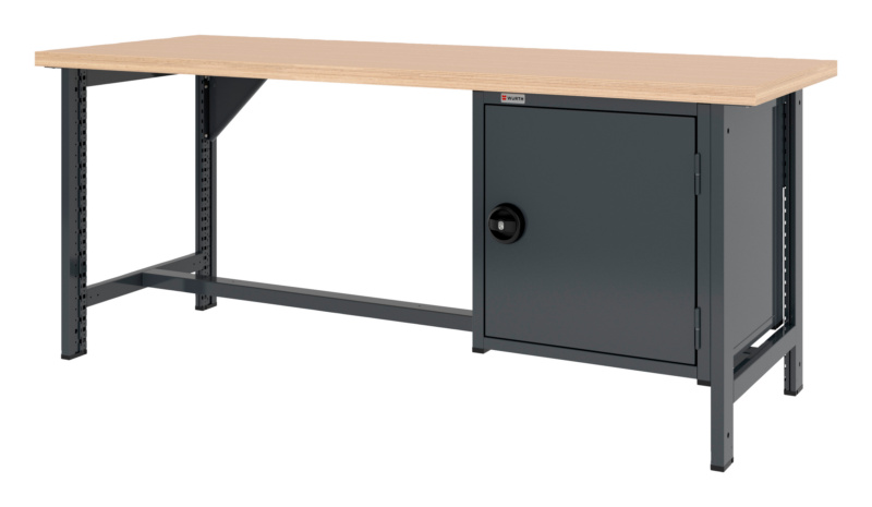 System-Werkbank WRKBANK-2FU-FLGTRSHRNK-2000-H835-R7016