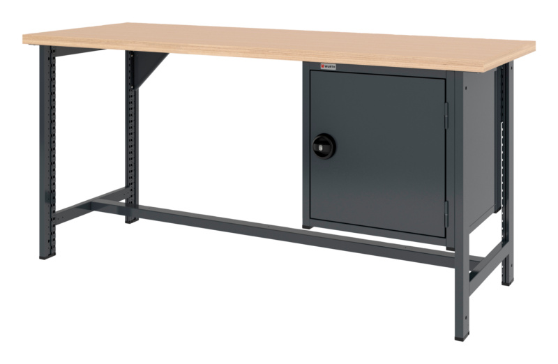 System-Werkbank WRKBANK-2FU-FLGTRSHRNK-2000-H955-R7016