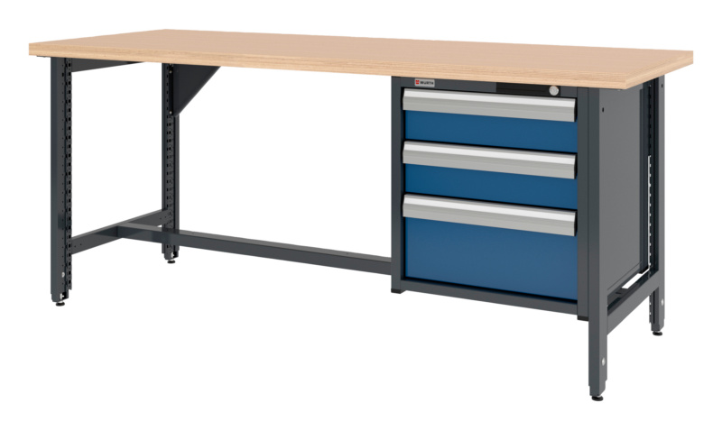 System-Werkbank WRKBANK-EINSTL-2FU-SHRNK-3SL-2000-R5010