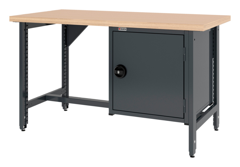 System-Werkbank WRKBANK-EINSTL-2FU-FLGTRSHRNK-1500-R7016