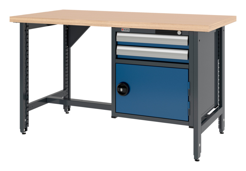 System-Werkbank WRKBANK-EINSTL-2FU-KOMBISHRNK-1500-R5010
