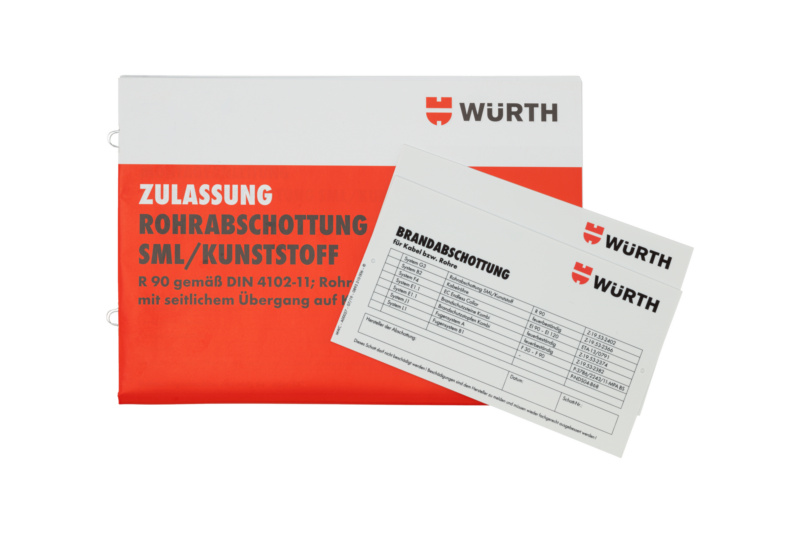 Montage-Set für Rohrabschottung SML/Kunststoff
