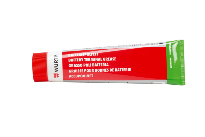 Batteriepolfett BATTPOLFET-TUBE-ROT-100ML