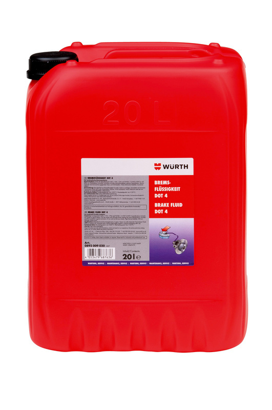 Bremsflüssigkeit DOT 4 für hydraulische Bremssysteme