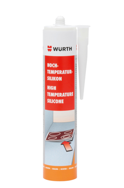 Hochtemperatursilikon SILDI-HOTEMP-KARTUSCHE-ROT-310ML