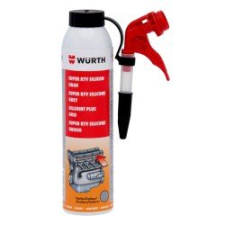 Kleb- und Dichtmasse Super RTV-Silikon SILDIMAS-HTEMP-(SUPER-RTV)-GRAU-200ML