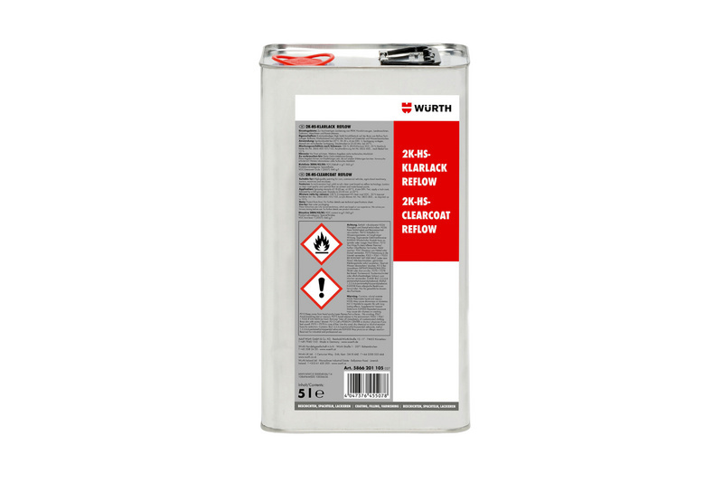 Klarlack 2K-HS Reflow KLARLK-2K-REFLOW-5LTR