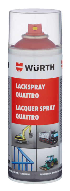 Lackspray Quattro LKSPR-QUATTRO-R3002-KARMINROT-400ML