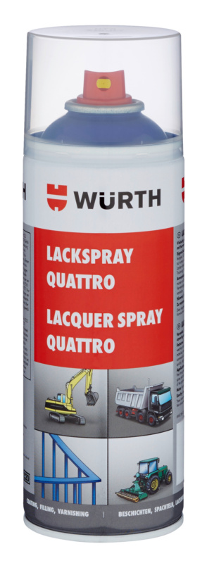 Lackspray Quattro LKSPR-QUATTRO-R5002-ULTRAMARINBLAU-400ML