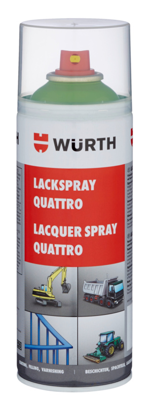 Lackspray Quattro LKSPR-QUATTRO-R6018-GELBGRUEN-400ML