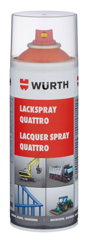 Lackspray Quattro LKSPR-QUATTRO-R2004-REINORANGE-400ML