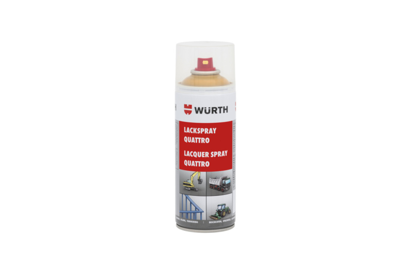 Lackspray Quattro LKSPR-QUATTRO-R1027-CURRYGELB-400ML