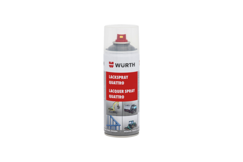 Lackspray Quattro LKSPR-QUATTRO-R7012-BASALTGRAU-400ML