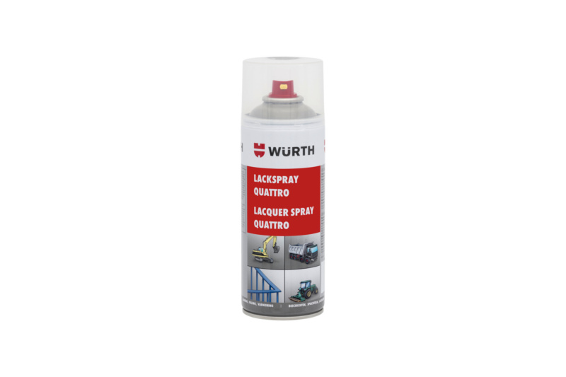 Lackspray Quattro LKSPR-QUATTRO-R7030-STEINGRAU-400ML