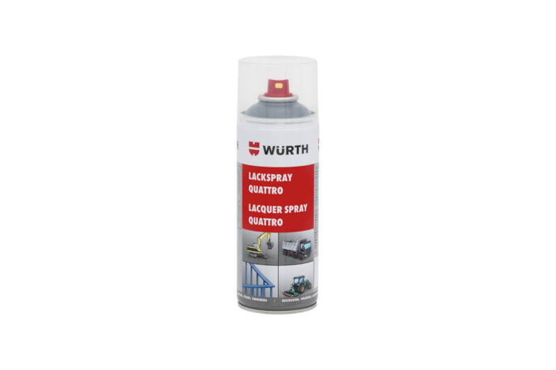 Lackspray Quattro LKSPR-QUATTRO-R7031-BLAUGRAU-400ML