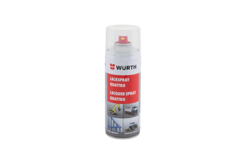 Lackspray Quattro LKSPR-QUATTRO-R9018-PAPYRUSWEIß-400ML