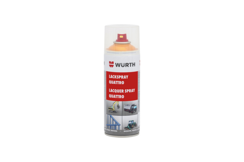 Lackspray Quattro LKSPR-QUATTRO-BMS1395-LIEBHERRGELB-400ML