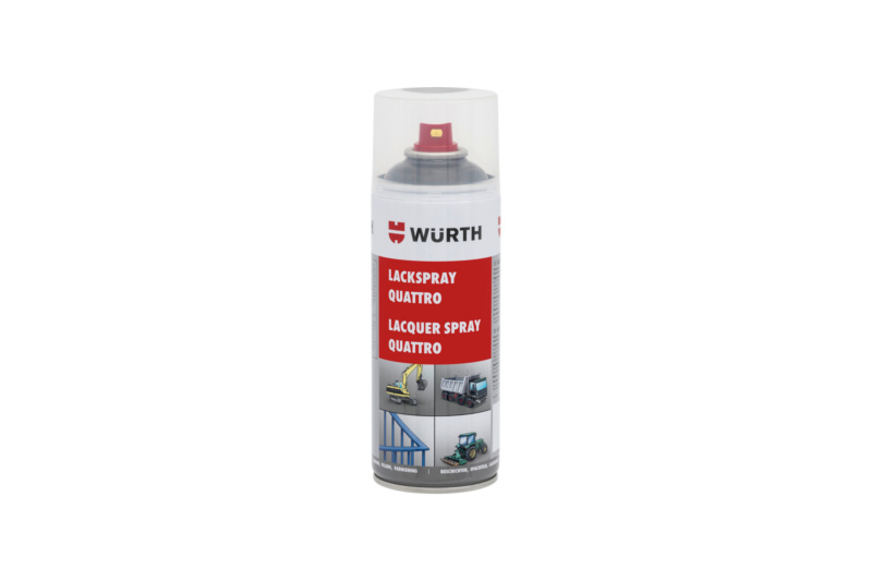 Lackspray Quattro LKSPR-QUATTRO-DB7354-ARGENTITGRAU 400ML