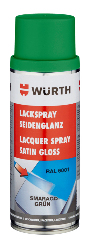 Lackspray seidenglanz LKSPR-R6001-SMARAGDGRUEN-SEIDGLANZ-400ML