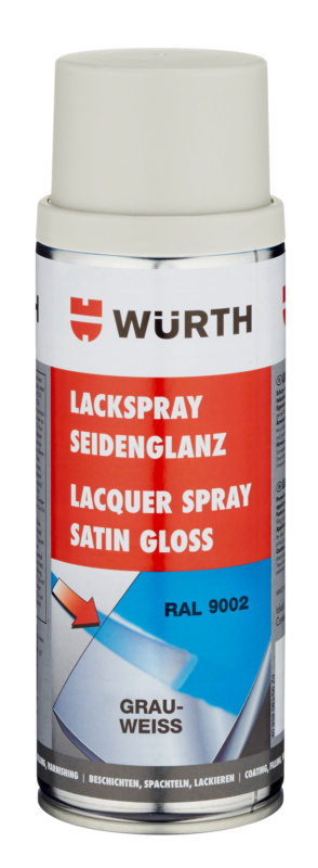 Lackspray seidenglanz LKSPR-R9002-GRAUWEISS-SEIDGLANZ-400ML