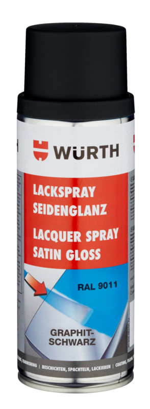 Lackspray seidenglanz LKSPR-R9011-GRAPHITSCHW-SEIDGLANZ-400ML
