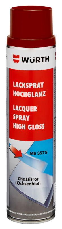 Lackspray hochglanz LKSPR-MB3575-CHASSISROT-600ML