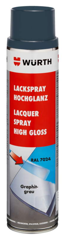 Lackspray hochglanz LKSPR-RAL7024-GRAPHITGRAU-600ML