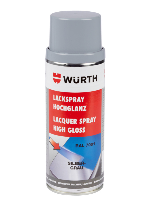 Lackspray hochglanz LKSPR-RAL7001-SILBERGRAU-400ML