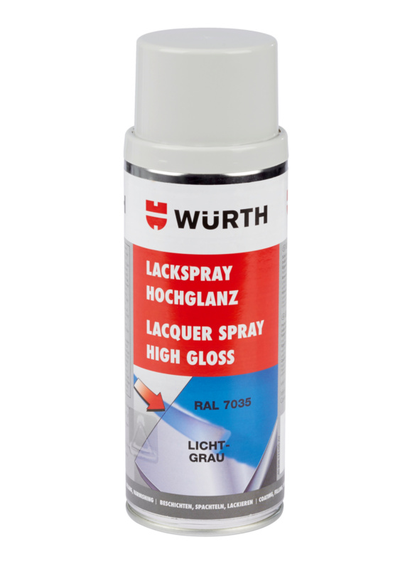 Lackspray hochglanz LKSPR-RAL7035-LICHTGRAU-400ML