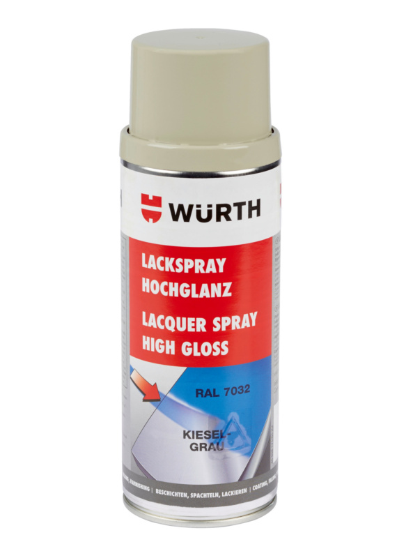 Lackspray hochglanz LKSPR-RAL7032-KIESELGRAU-HOCHGL-400ML