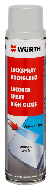 Lackspray hochglanz LKSPR-RAL1103-WINTERWEISS-600ML