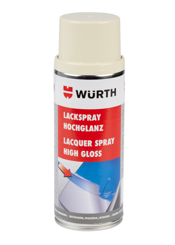 Lackspray hochglanz LKSPR-R1015-HELLELFENBEIN-HOCHGL-400ML