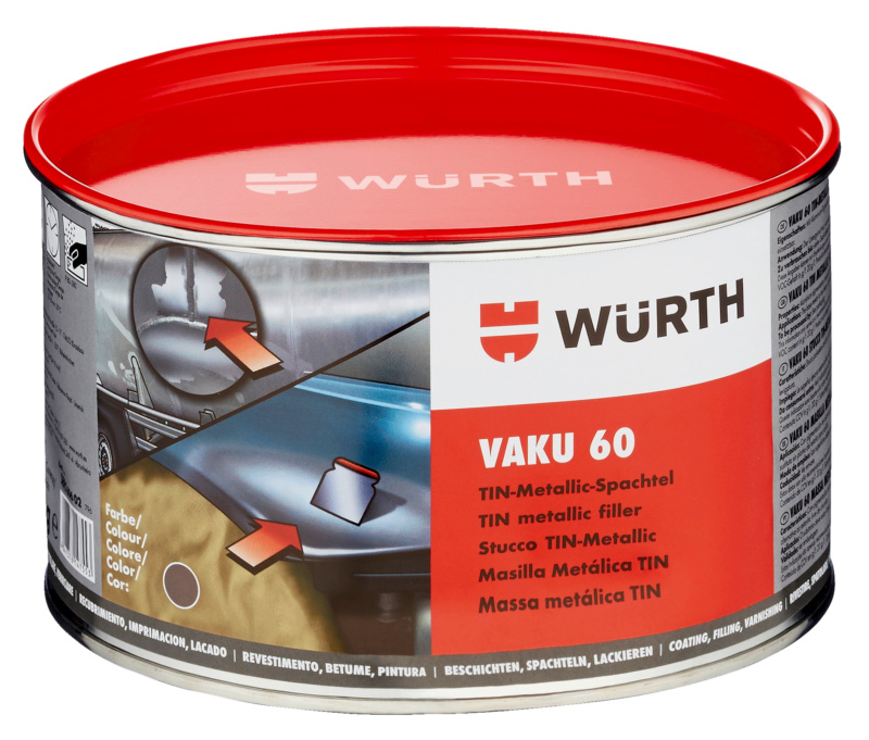 Spachtelmasse VAKU 60 SPACHTMAS-MET-(VAKU-60)-1800G