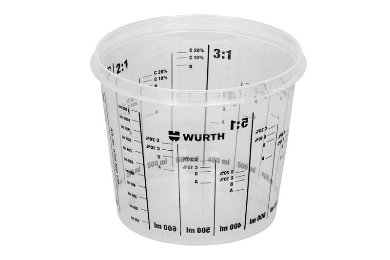 Lackmischbecher LKMISCHBECH-TRANSP-750ML