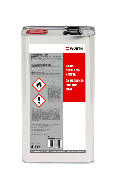 2K-HS-Decklackhärter HAERT-LK-DECK-2K-5LTR