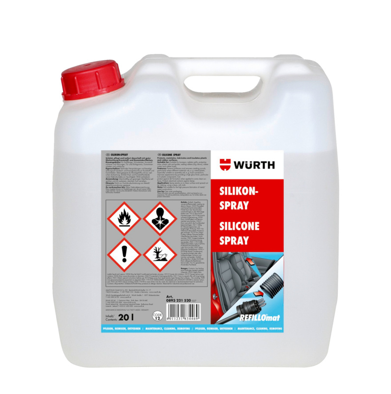 Silikonspray SILSPR-REFILLO-20LTR