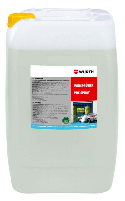 Reinigungskonzentrat Vorsprüher REINIGKONZ-WASHSTR-VORSPRUEHER-25LTR