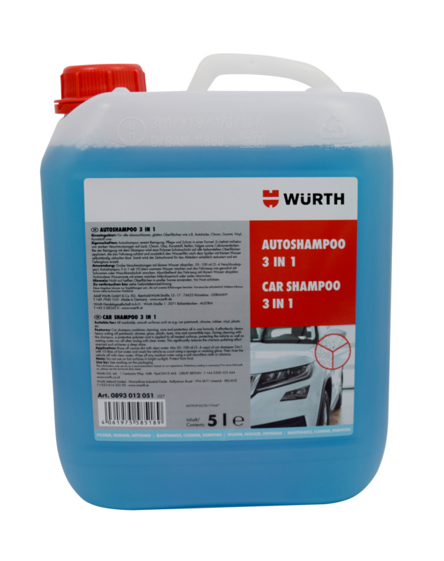 Autoshampoo 3 in 1 REINIG-KFZ-(3-IN-1)-5LTR