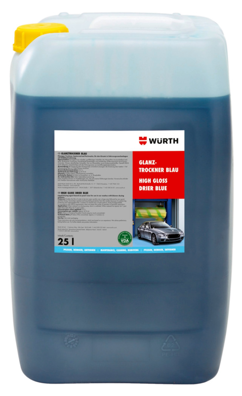 Glanztrockner Blau GLANZTROR-WASHSTR-BLAU-25LTR