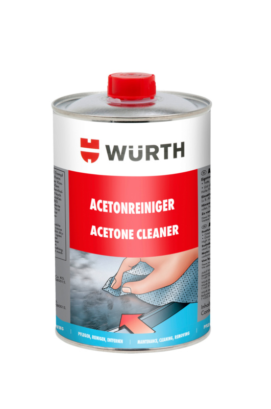 Aceton-Reiniger zum Reinigen und Entfetten von Teilen aller Art