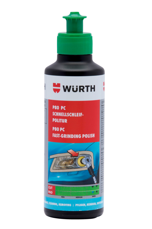 Schnellschleifpolitur P80 PC POLIT-POLYCARBONAT-P80-250G