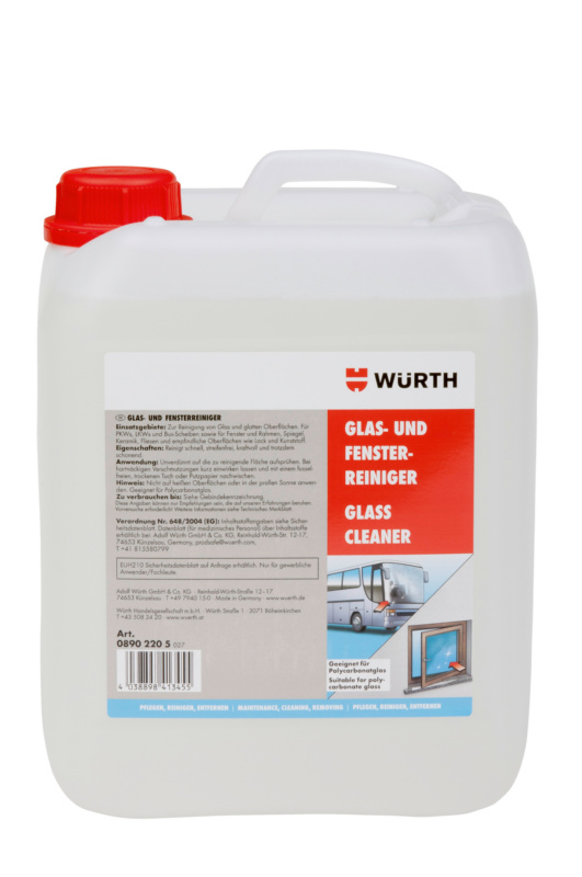 Glas- und Fensterreiniger GLASREINIG-5LTR