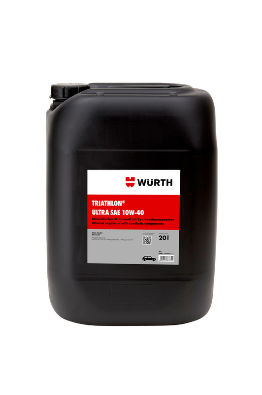 Motoröl TRIATHLON®  Ultra 10W-40 MOTOEL-ULTRA-10W40-20LTR