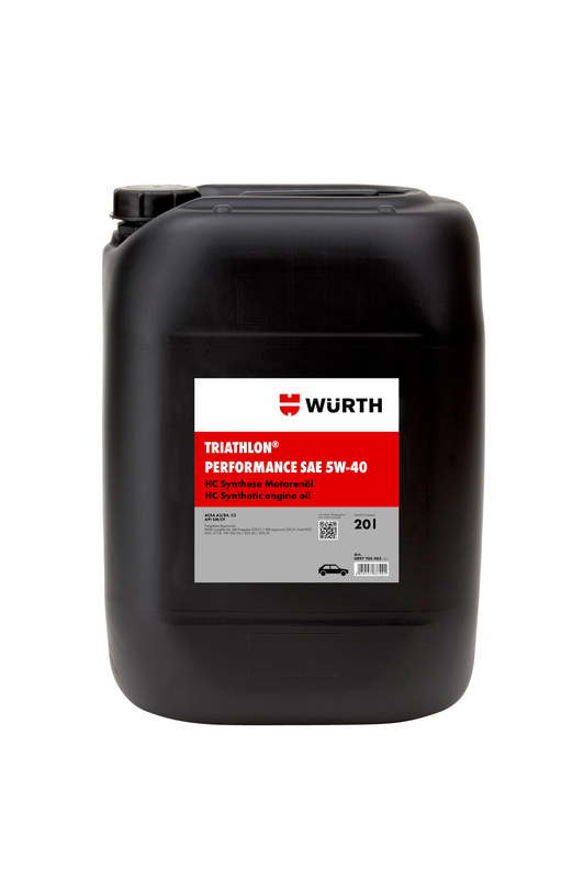 Motoröl TRIATHLON®  Performance 5W-40 MOTOEL-PERFORMANCE-5W40-20LTR